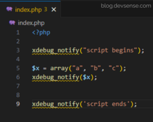 xdebug_notify