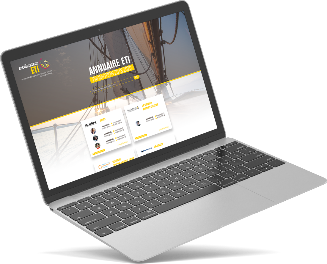Mockup Annuaire ETI