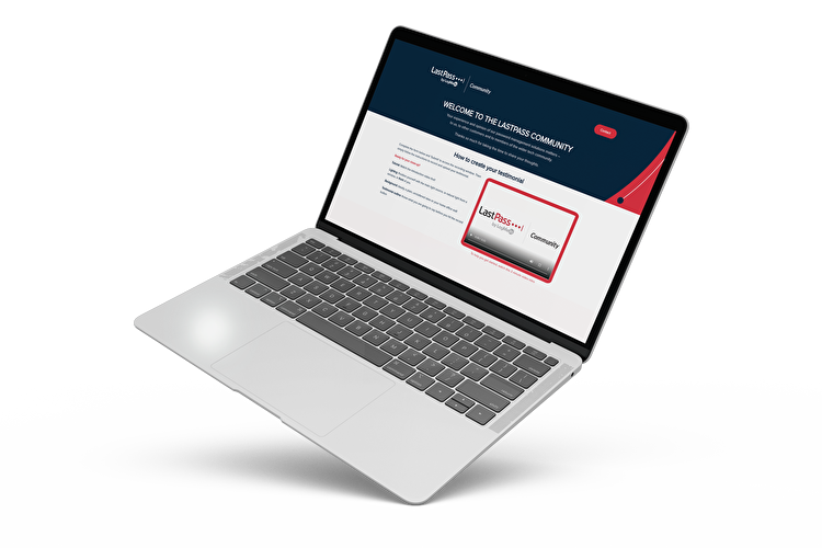 LastPass Community landing page