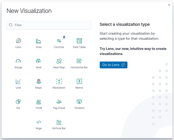 kibana create visualization